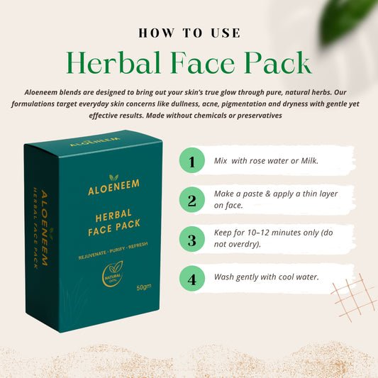 Herbal Face Pack 50g